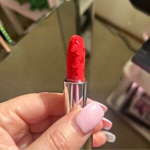 Dior Rouge Lipstick in red 999 velvet limited edition